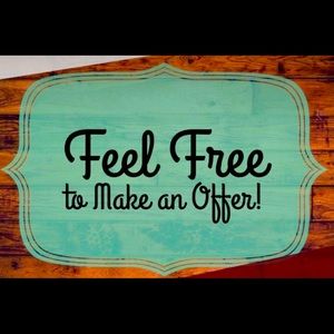 All offers considered